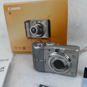 Working Canon Powershot A1100 IS 12.1MP 4x Optical Zoom With Original Box